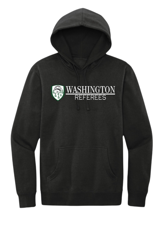 Washington Referee Full Front Design - Black Sweatshirt